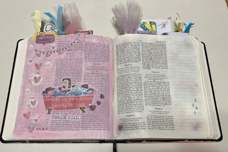 Psalm 51-10 - Creative Jesus Girl - Creative Faith
