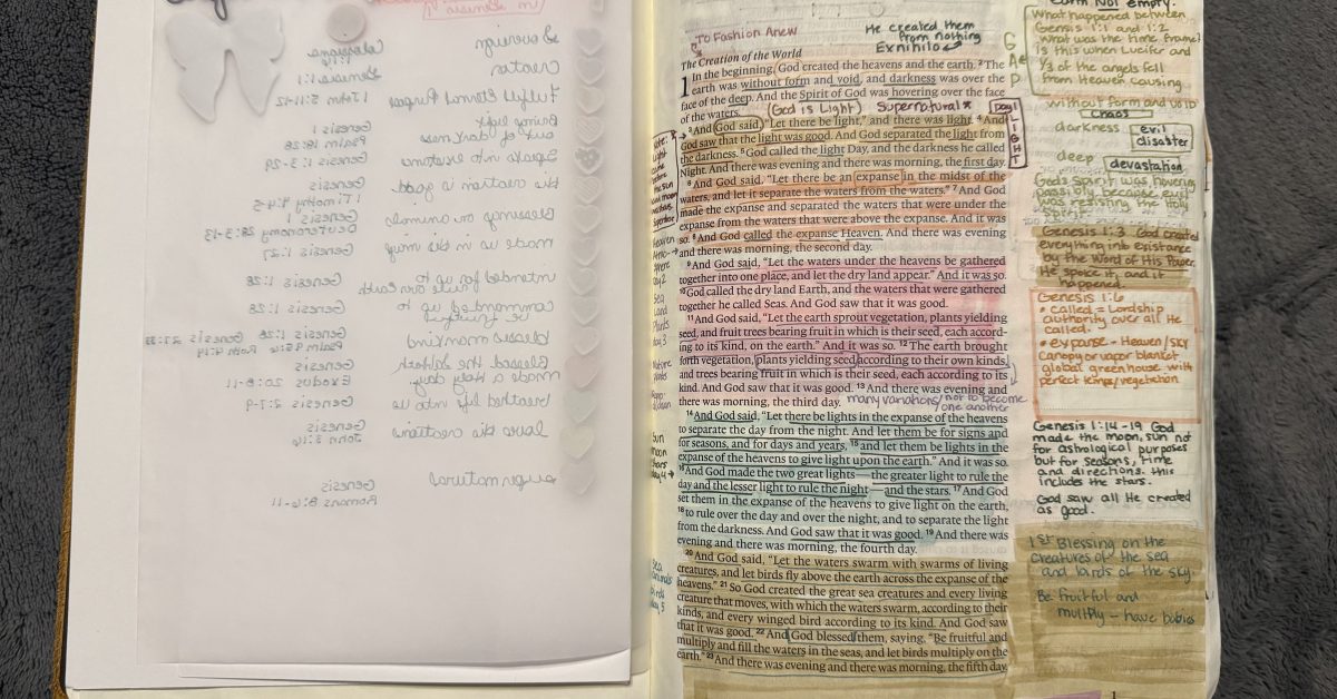 Genesis 1-11 Bible Study Notes - Creative Jesus Girl - Page 4