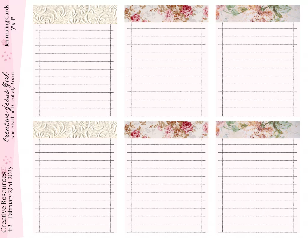 February Week 3 Creative Freebie