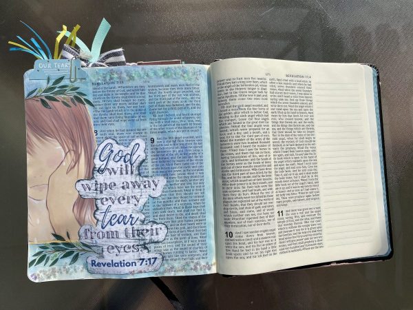 Revelation 7-17 Bible Journaling Page - Our Tears