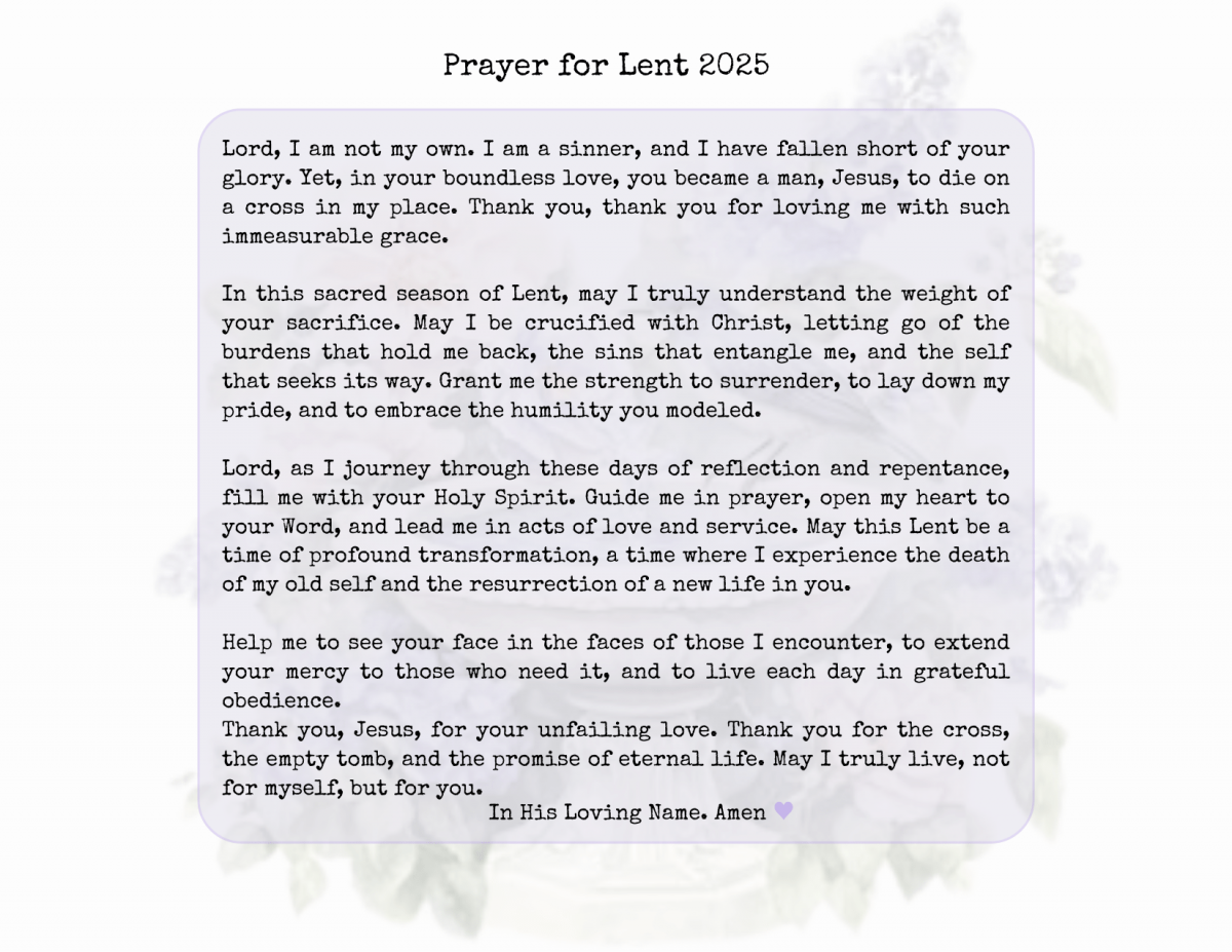 Ash Wednesday 2025- Lent Begins - Prayer