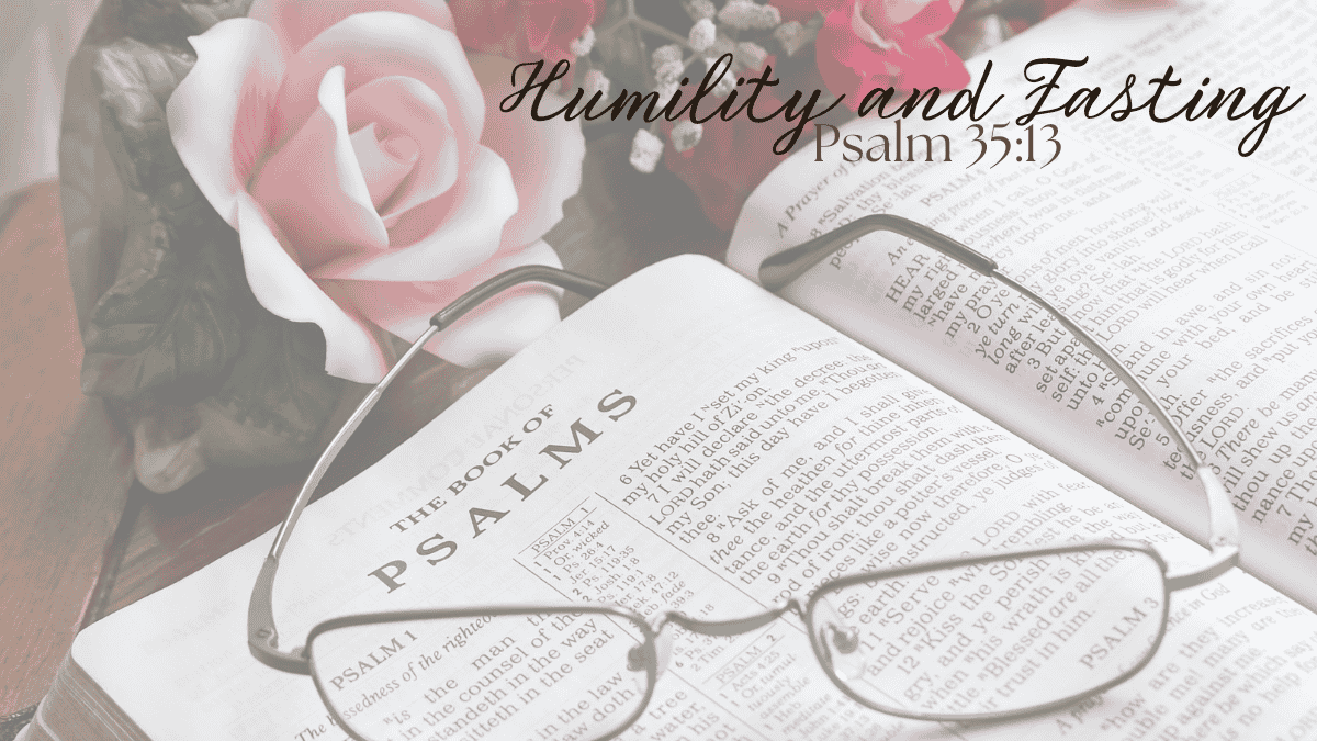 Christian Humility and Fasting Bible Journaling - Creative Jesus Girl