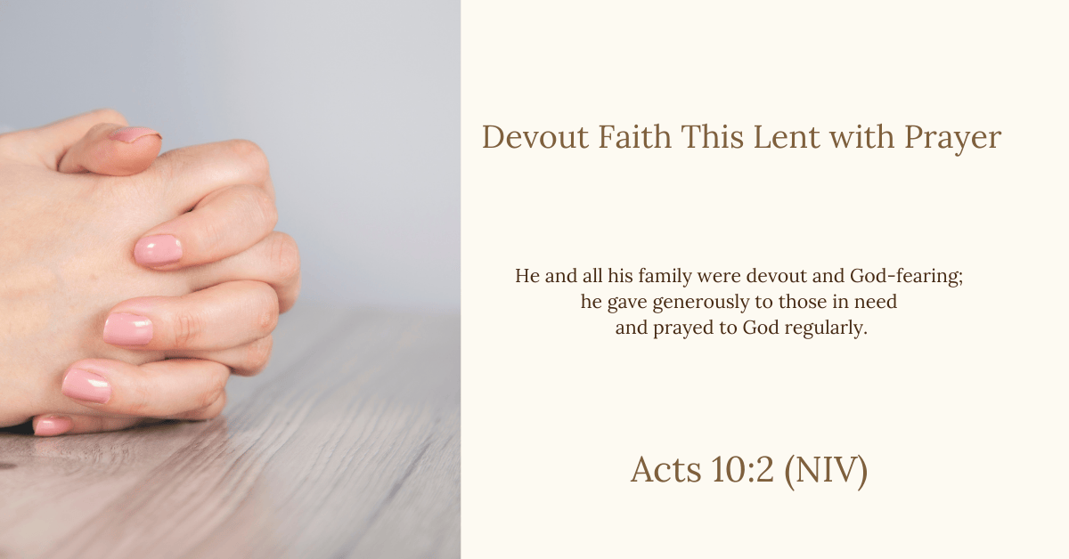 Creative Jesus Girl - Lent - Acts 10-12 - Prayer
