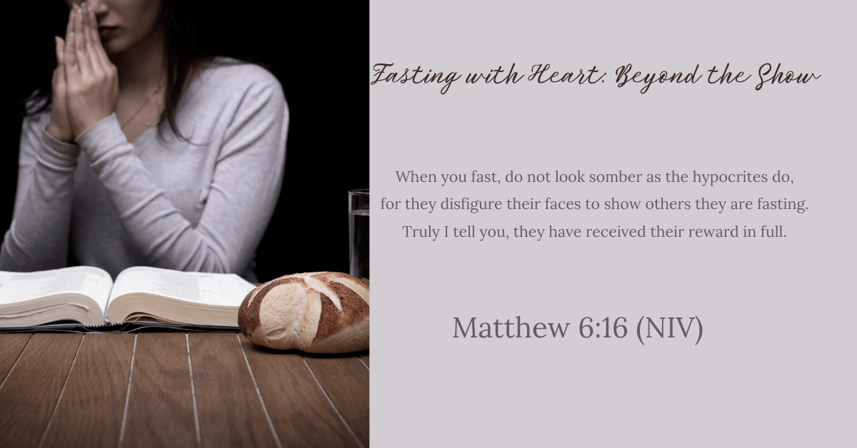 Creative Jesus Girl - fasting with heart - Lent - journal - Creative Faith