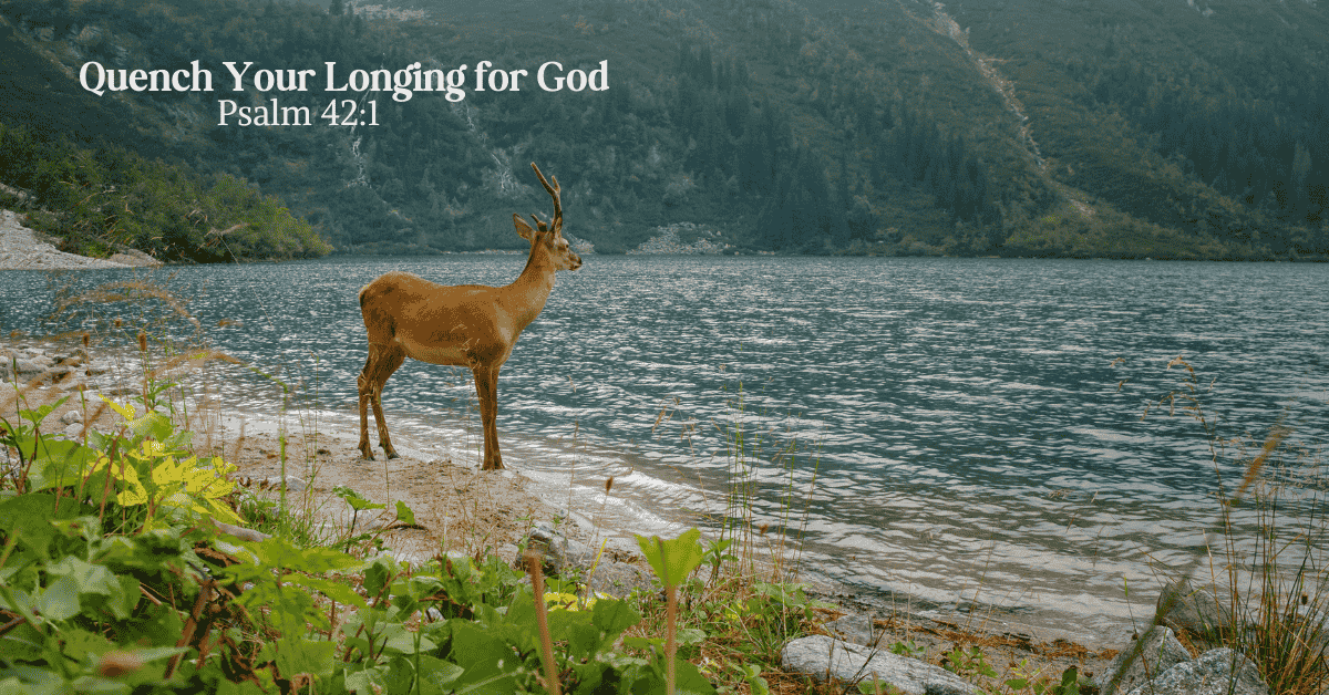 Creative Jesus Girl - longing for God - Psalm 42-1