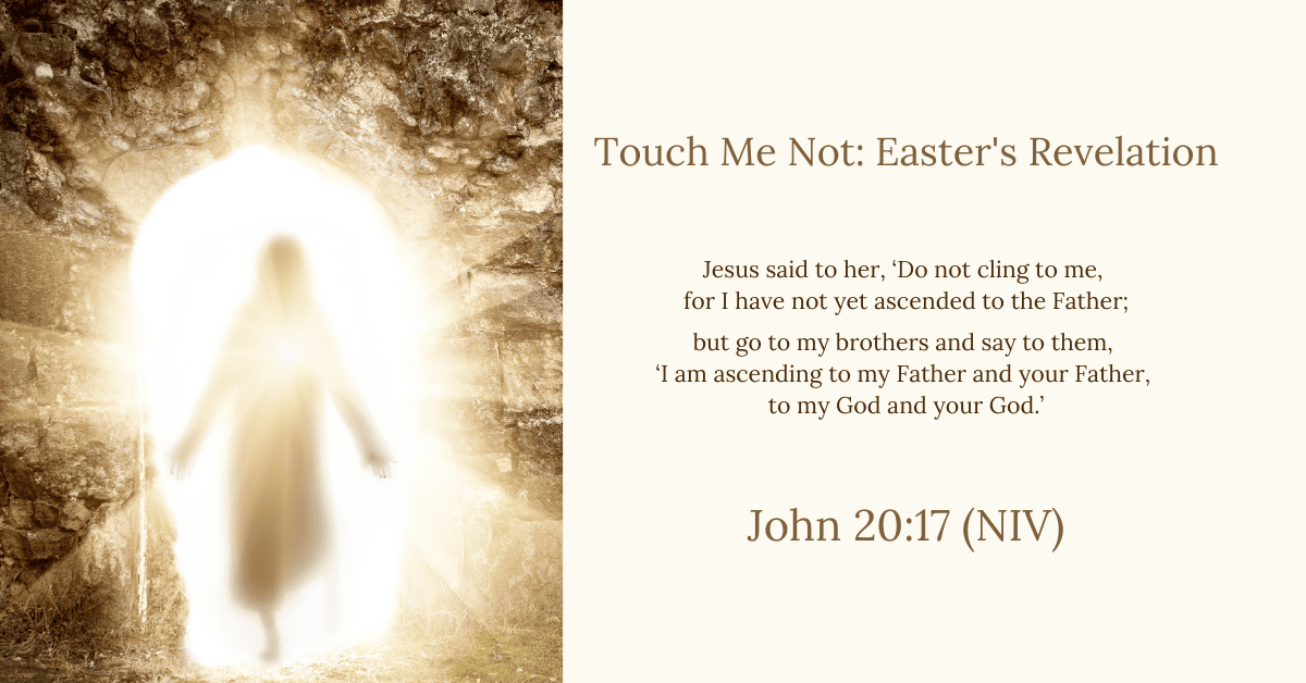Creative Jesus Girl - touch me not - resurrection - faith