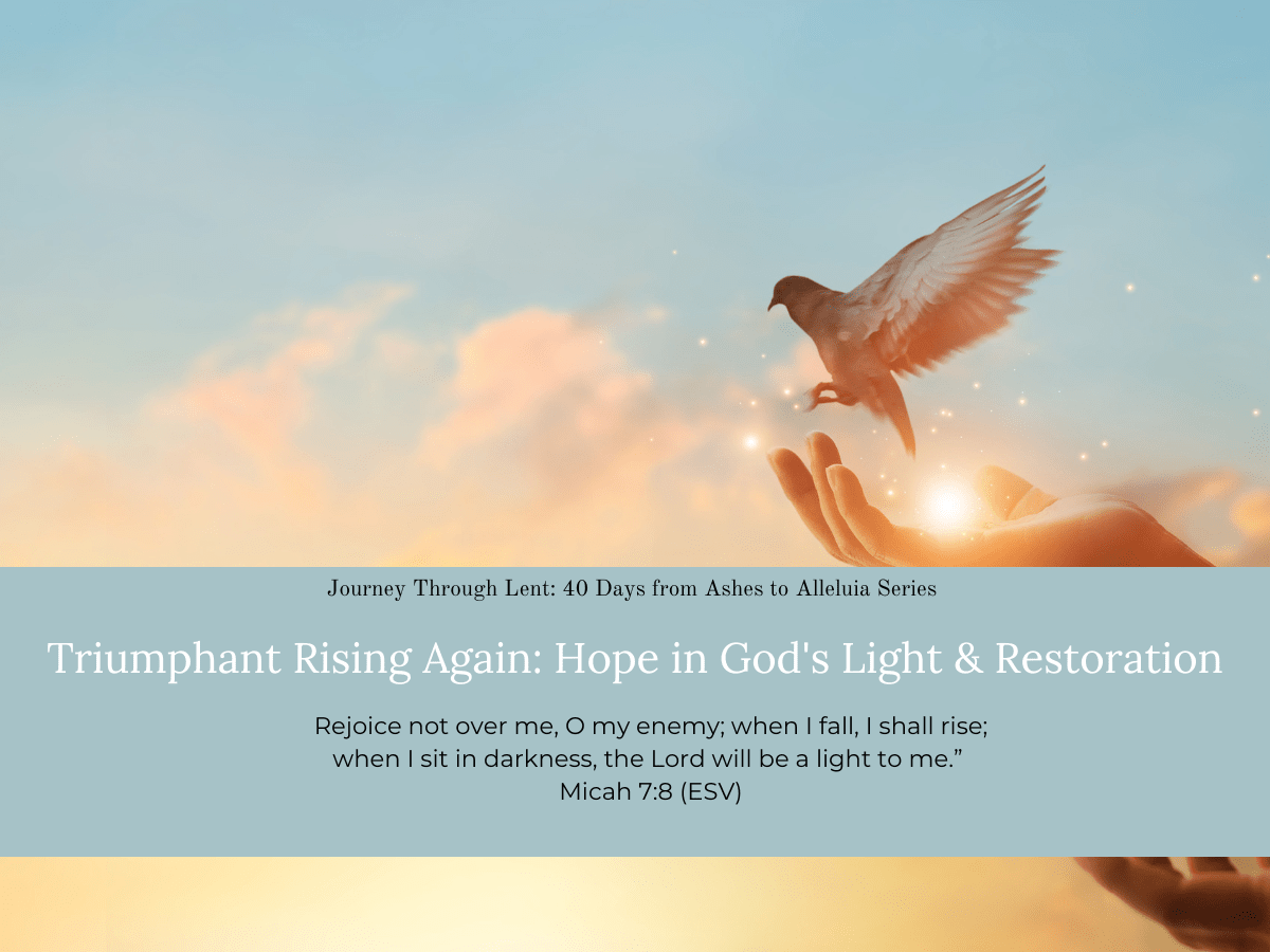 Creative Jesus Girl rising again hope - Creative Faith