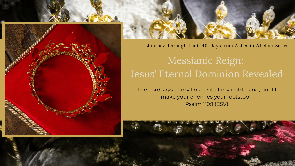 messianic reign- Creative Jesus Girl - Jesus Eternal Dominion - Bible reflection - Creative-Faith